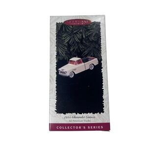 Hallmark 1955 Chevrolet Cameo‎ Truck Ornament All-American Trucks Series 1996